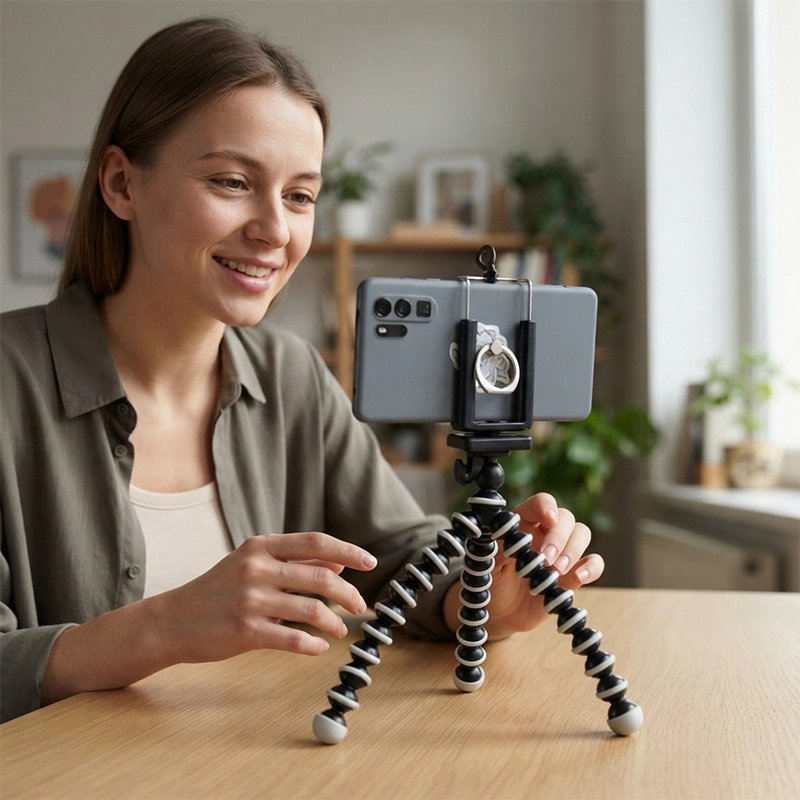 Trepied telephone